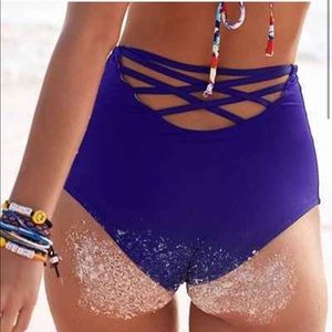 Urban Outfitters Strappy Back High Waisted Bikini